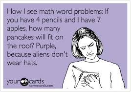 word problem humor